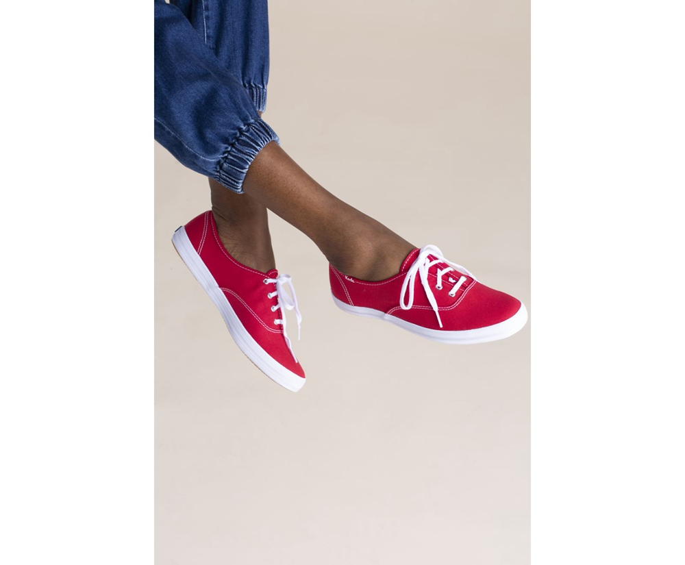 Keds Womens Sneakers Red - Champion Originals - 147RDVYMO